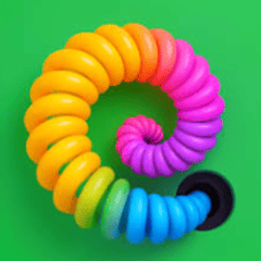 slinky sort: sorting puzzle 3d icon
