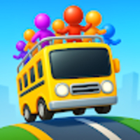bus craze: traffic jam icon